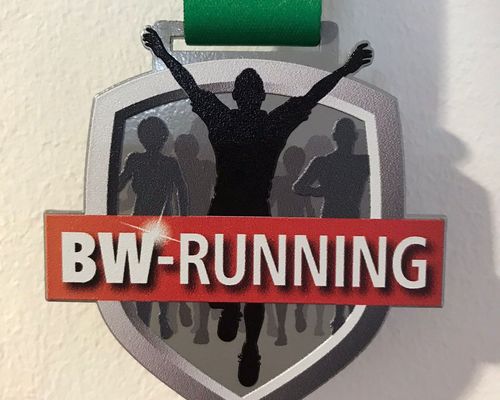 Dürfen wir vorstellen: Die BW-Running Medaille