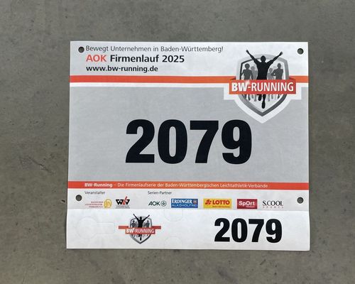 Keine Startunterlagen erhalten